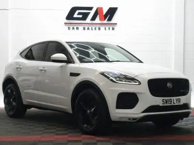 Used Jaguar E-Pace R-Dynamic 197 HP (144 kW) 2019 White SUV