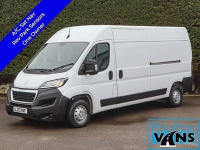 Used Peugeot Boxer Premium 140 HP (102 kW) 2023 White Van