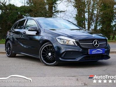 Used Mercedes A200 AMG line 136 HP (100 kW) 2016 Black Hatchback