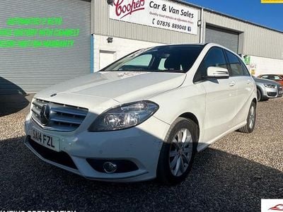 Begagnad Mercedes B180 SE 109 HK (80 kW) 2014 Vit Minibuss