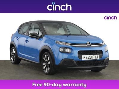 Blue Used 2020 Citroën C3 Feel Hatchback | £8,399 (Fair price)