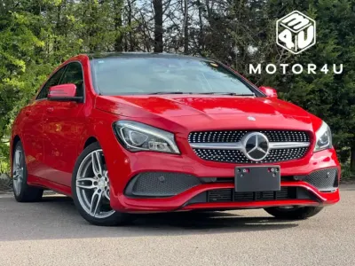 Usado Mercedes CLA180 AMG line 122 HP (89 kW) 2016 Vermelho Sedan