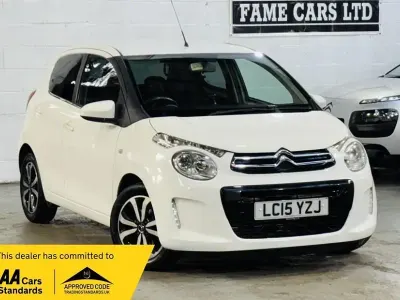 Używany Citroën C1 Flair 68 KM (50 kW) 2015 Biały Hatchback
