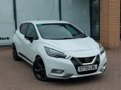 Usata Nissan Micra N-TEC 100 CV (73 kW) 2020 Bianco Utilitaria