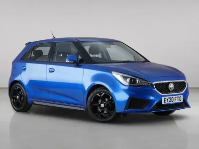 Used MG MG3 Excite 106 HP (77 kW) 2020 Blue Hatchback