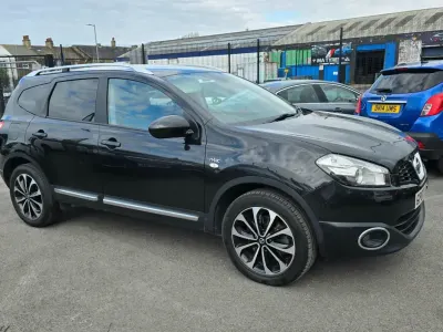 Używany Nissan Qashqai +2 N-TEC 2011 Czarny SUV