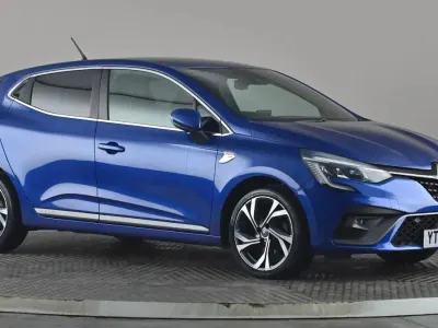 Gebraucht Renault Clio V RS Line 130 PS (95 kW) 2020 Blau Kleinwagen