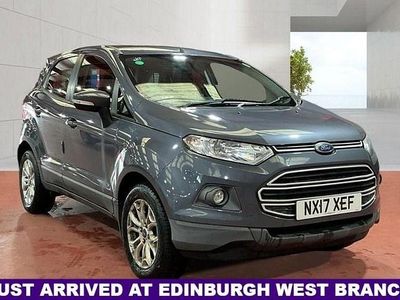 Used Ford Ecosport Zetec 125 HP (91 kW) 2017 Grey SUV