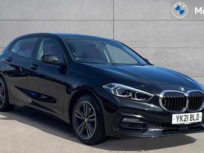 Usado BMW 118 Sport Line 136 HP (100 kW) 2021 Preto Citadino