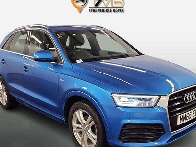 Blue Used 2015 Audi Q3 S-Line SUV | £8,995 (Fair price)