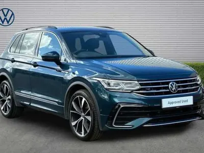 Used VW Tiguan R-line 150 HP (110 kW) 2020 Blue SUV