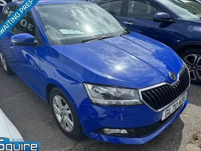 Used Skoda Fabia SE 60 HP (44 kW) 2020 Blue Hatchback