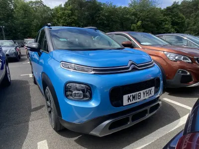 Used Citroën C3 Aircross Feel 2018 Blue SUV