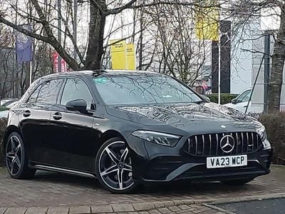 Used Mercedes A35 AMG Premium 306 HP (225 kW) 2023 Black Hatchback