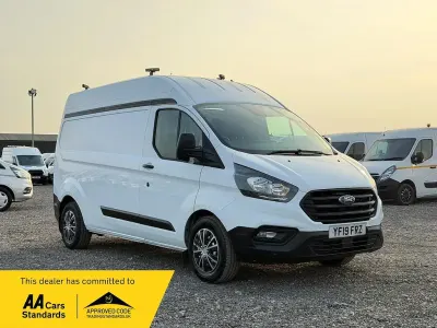 Used Ford Transit Custom 130 HP (95 kW) 2019 White Van