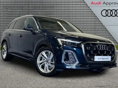 Used Audi Q7 S-Line 281 HP (206 kW) 2025 Blue SUV