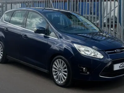 Used Ford C-MAX Titanium 140 HP (102 kW) 2013 Blue MPV