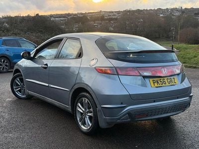 Used Honda Civic S 2007 Blue Hatchback