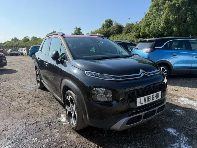 Used Citroën C3 Aircross Flair 110 HP (80 kW) 2018 Black SUV