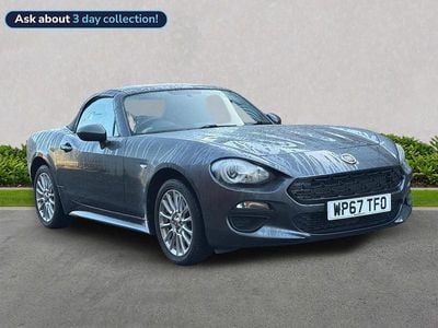Grey Used 2017 Fiat 124 Spider Classica Cabriolet | £10,799 (Fair price)