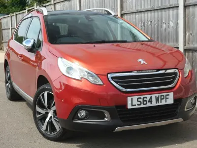 Used Peugeot 2008 115 HP (84 kW) 2014 Red SUV