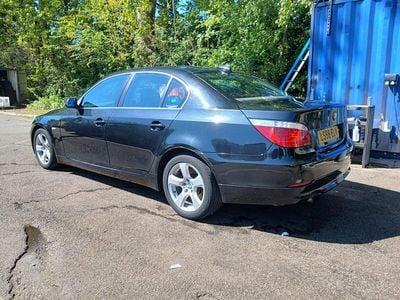 Used BMW 520 177 HP (130 kW) 2008 Black Sedan