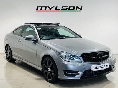 Used Mercedes C220 Sport Edition 170 HP (125 kW) 2014 Silver Coupe