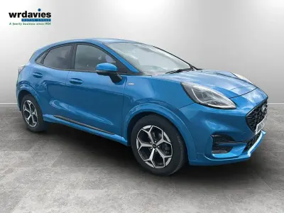 Used Ford Puma ST-Line 125 HP (91 kW) 2025 Digital aqua blue SUV