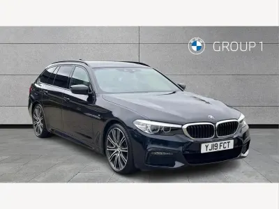 Used BMW 540 M Sport 340 HP (250 kW) 2019 Black Estate