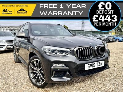 Begagnad BMW X3 M Sport 2019 Grå SUV