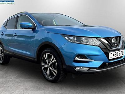 Used Nissan Qashqai N-Connecta 131 HP (96 kW) 2018 Blue SUV