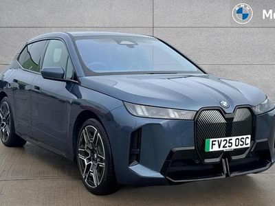 Arctic race blue Used 2025 BMW iX M Sport SUV | £59,641 (Fair price)