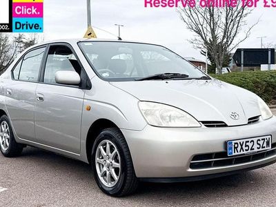 Used Toyota Prius 70 HP (51 kW) 2002 Silver Sedan