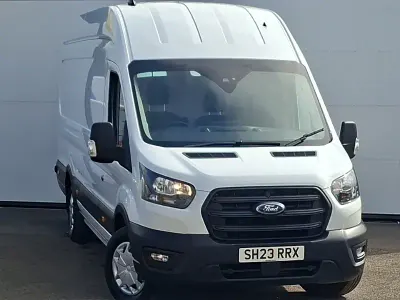 Used Ford Transit Trend 130 HP (95 kW) 2023 White Van
