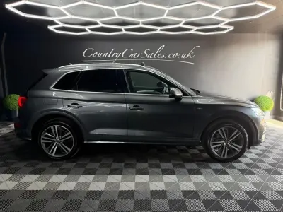 Begagnad Audi Q5 S-Line 190 HK (139 kW) 2019 Grå SUV