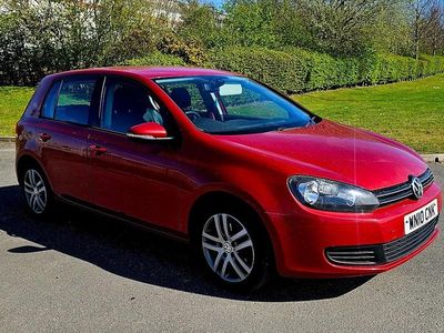 Used VW Golf VI SE 105 HP (77 kW) 2010 Red Hatchback