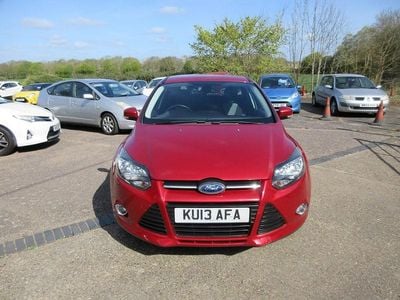 Used Ford Focus Zetec 2013 Red Hatchback