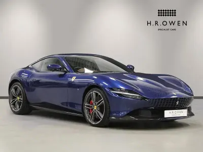 Used Ferrari Roma 620 HP (456 kW) 2021 Blue Coupe