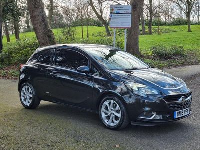Used Vauxhall Corsa Sportive 95 HP (69 kW) 2015 Black Hatchback