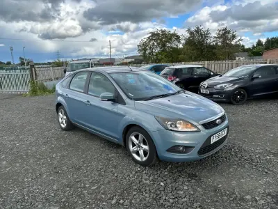 Used Ford Focus Zetec 2009 Blue Hatchback
