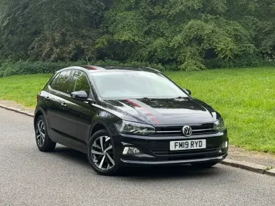 Käytetty VW Polo Beats 65 HP (47 kW) 2019 Musta Viistoperä