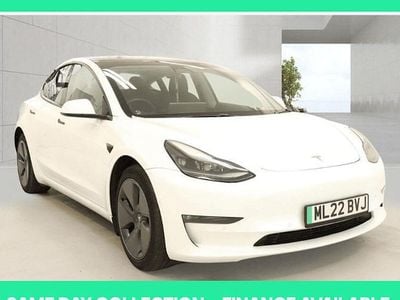 Used Tesla Model 3 Long Range AWD 366 kW (498 HP) 2022 White Sedan