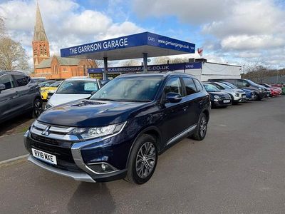 Used Mitsubishi Outlander 2018 Blue SUV