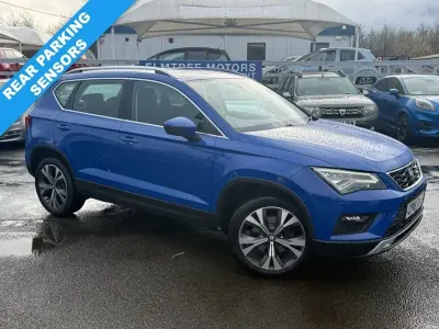 Used Seat Ateca Ecomotive 115 HP (84 kW) 2018 Blue SUV