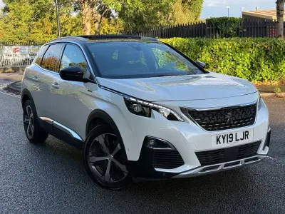 Used Peugeot 3008 GT-line 130 HP (95 kW) 2019 White SUV