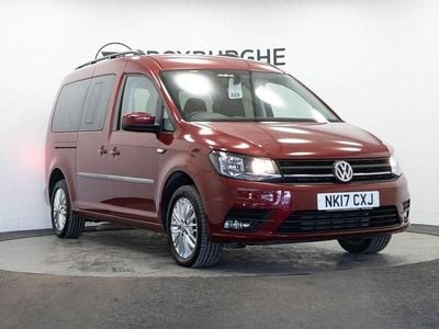 Red Used 2017 VW Caddy Maxi Life Life MPV | £12,740 (Good price)