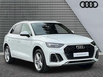 Used Audi Q5 S-Line 200 HP (147 kW) 2024 White SUV