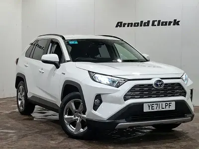 Used Toyota RAV4 Hybrid Design 218 HP (160 kW) 2021 White SUV
