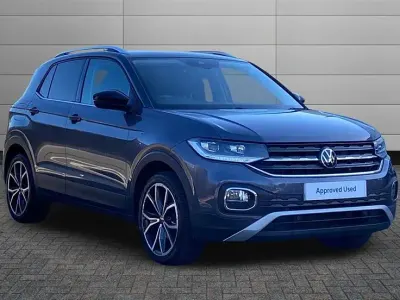 Usado VW T-Cross SEL 150 HP (110 kW) 2022 Cinzento SUV