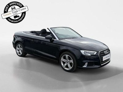 Begagnad Audi A3 Cabriolet Sport 150 HK (110 kW) 2017 Svart Cab